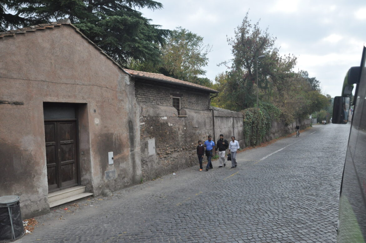 Via Appian Way, the street that starts from Rome Via Appian Way, the street that starts from Rome