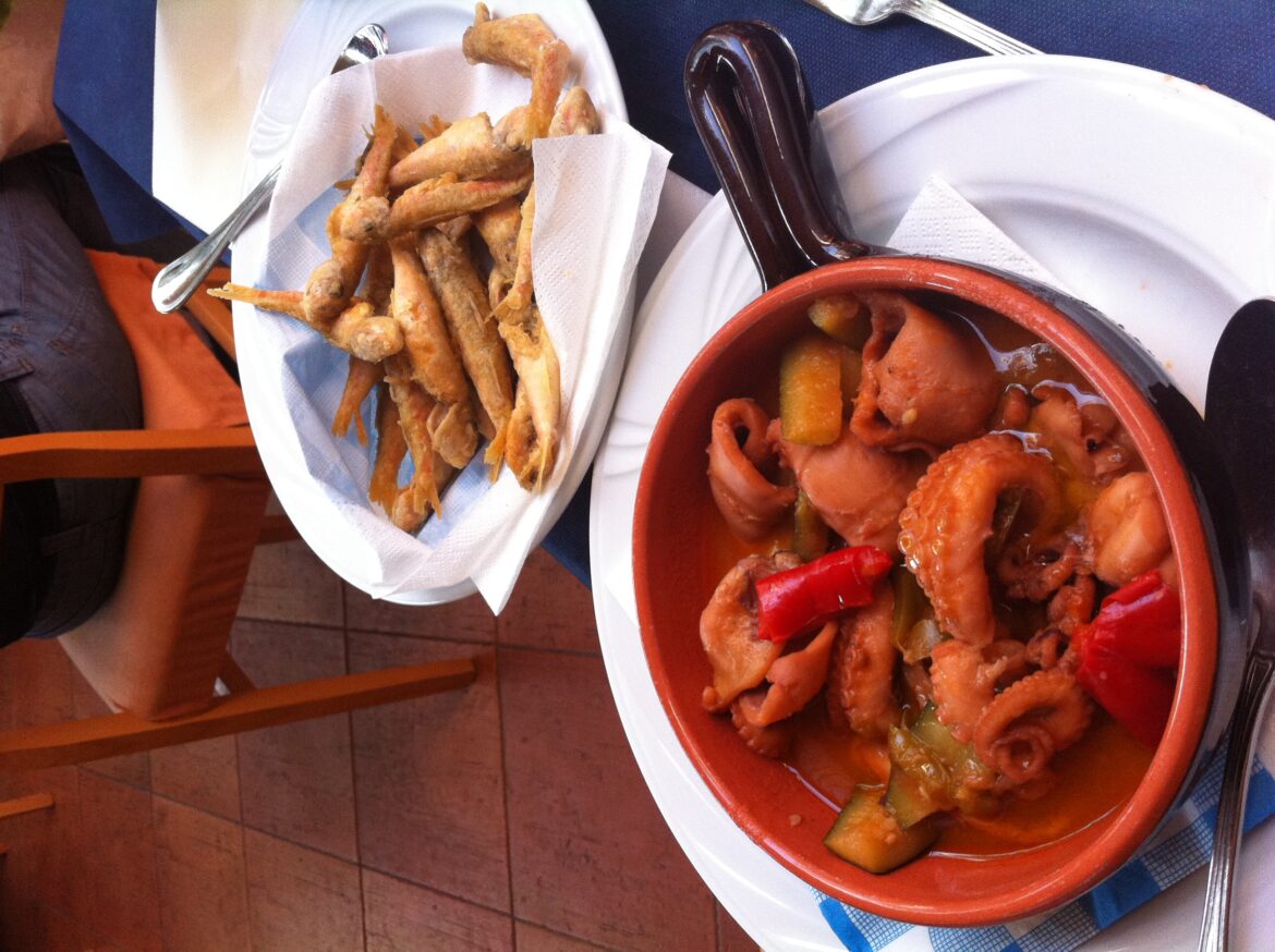 Food near the mouth of truth