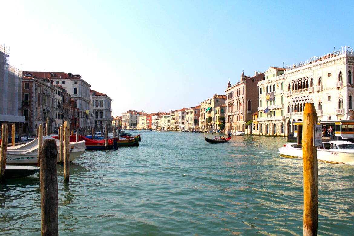 The Grand Canal Venice Italy